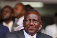 Arsip - Presiden Kenya William Ruto menghadiri upacara pelantikannya di Stadion Internasional Moi di Nairobi, Kenya, 13 September 2022. (