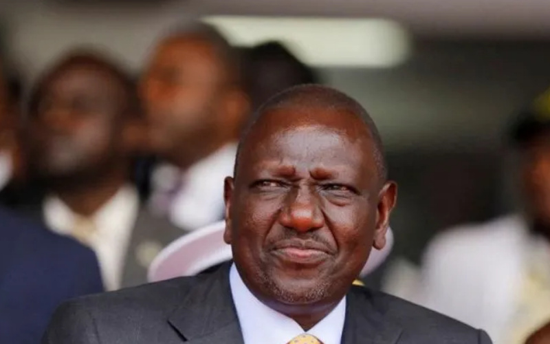 Arsip - Presiden Kenya William Ruto menghadiri upacara pelantikannya di Stadion Internasional Moi di Nairobi, Kenya, 13 September 2022. (