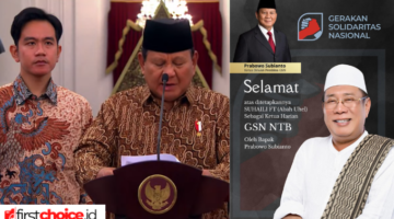 Presiden Prabowo Subianto akhirnya menunjuk HM Suhaili FT Sebagai Ketua Harian GDN NTB