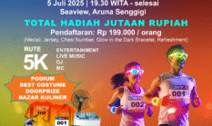 Aruna Senggigi Night Run 2025 :  Serunya Sport Tourism Berpadu dengan Misi Sosial